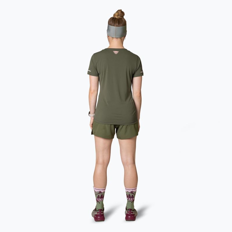 Дамска тениска за бягане DYNAFIT Alpine 2 Tee sage 3