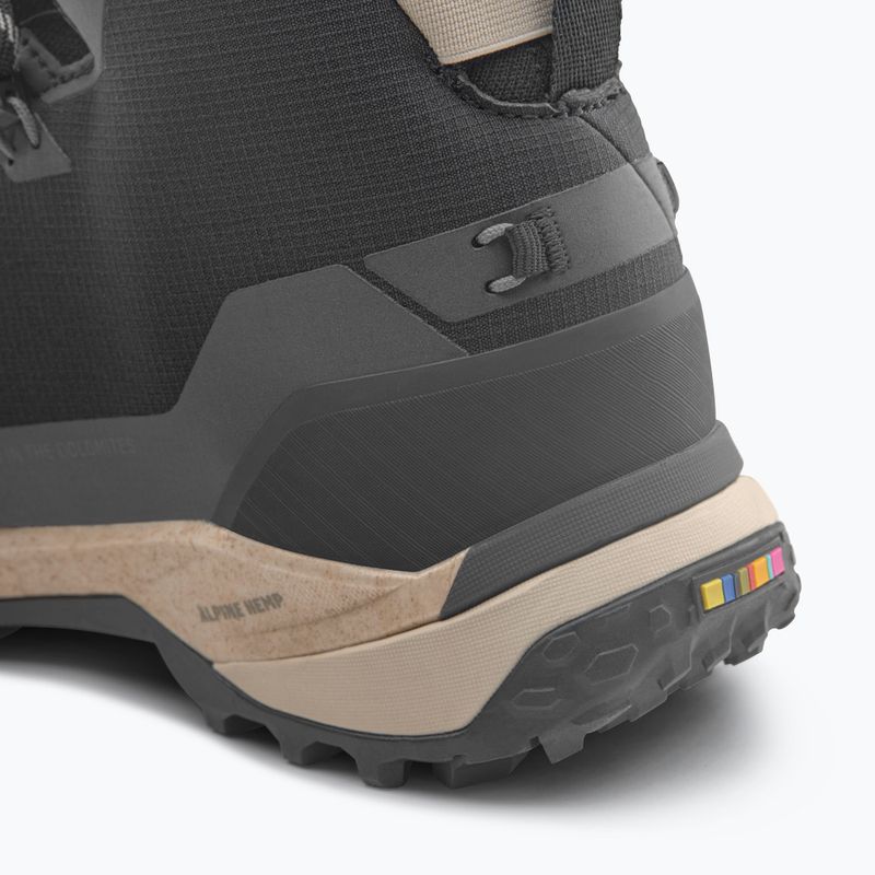 Дамски туристически обувки Salewa Puez Knit Mid Ptx black / black 8