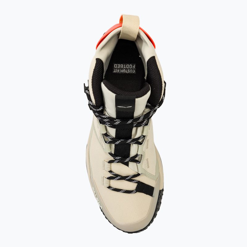 Дамски обувки за трекинг Salewa Puez Mid Ptx oatmeal/oatmeal 5