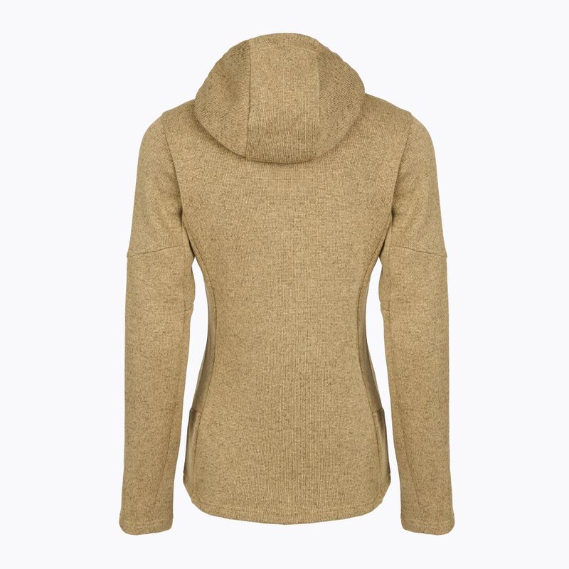 Дамски суитшърт за трекинг Salewa Puez Rocca Polarlite Hood quicksand 2