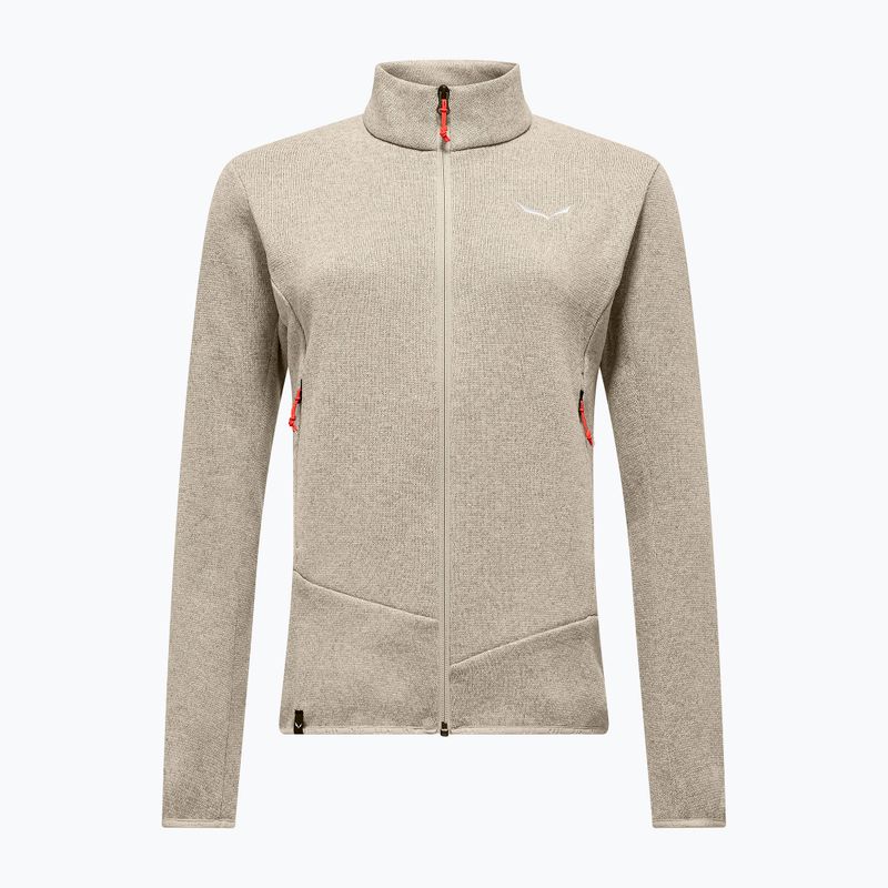 Дамски суитшърт за трекинг Salewa Puez Rocca Pl oatmeal