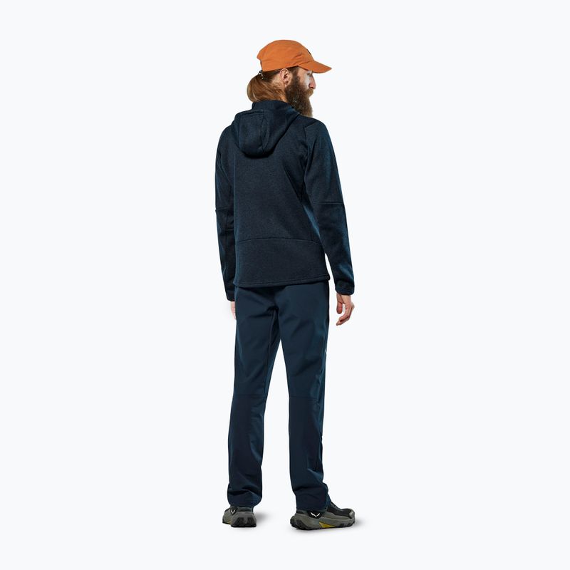 Мъжка туристическа поларена блуза Salewa Puez Rocca Polarlite Hood navy blazer 3