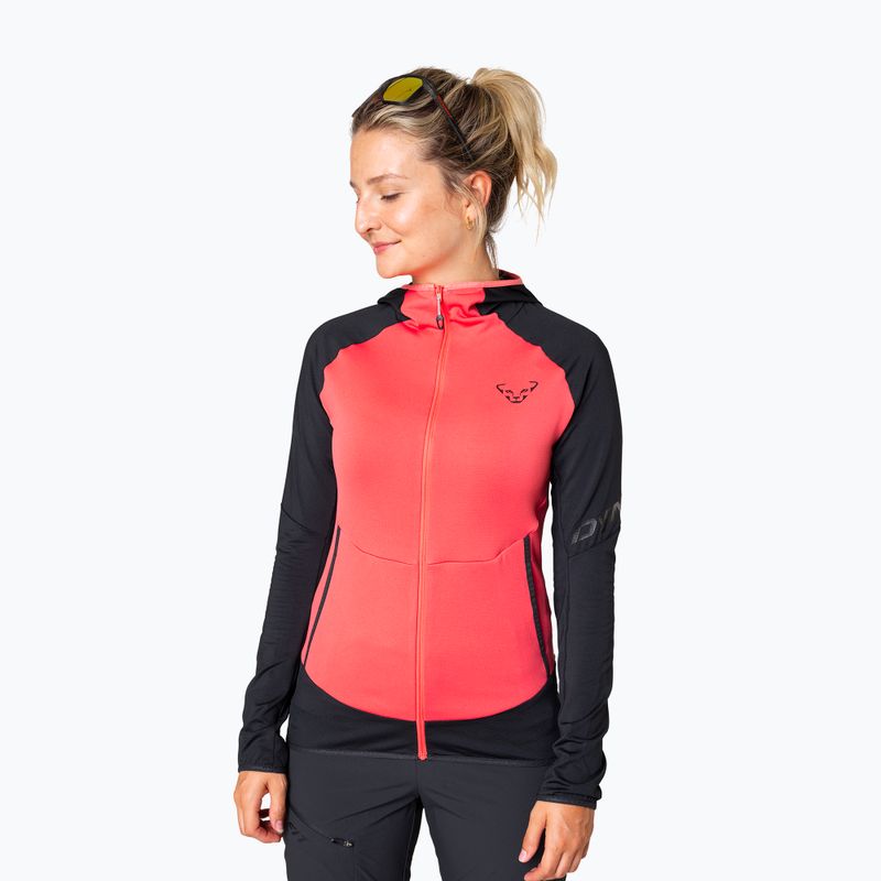 Дамски трекинг суитшърт DYNAFIT Transalper Light Polartec Hoody black out cabana/6170