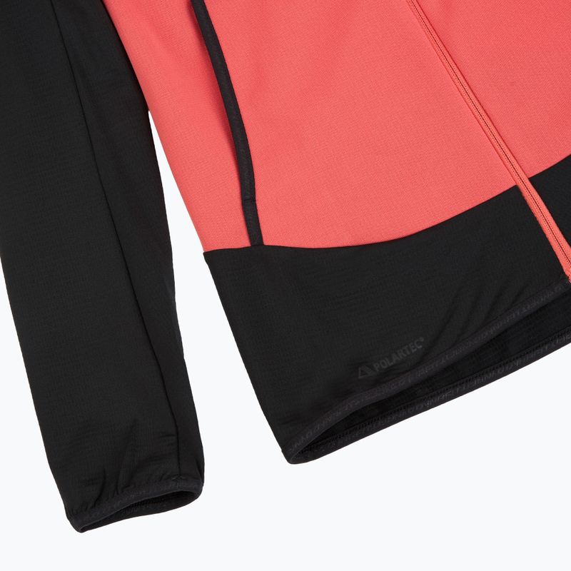 Дамски трекинг суитшърт DYNAFIT Transalper Light Polartec Hoody black out cabana/6170 7