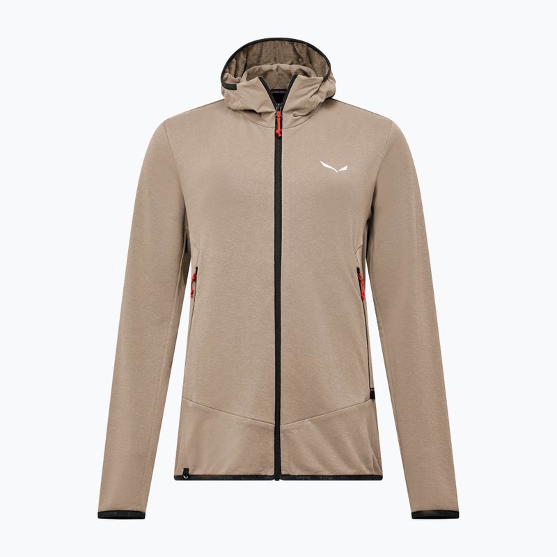 Salewa дамски трекинг суитчър Agner Hemp 2 с качулка quicksand 7