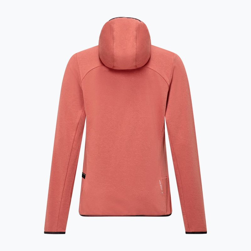 Salewa дамски трекинг суитчър Agner Hemp 2 с качулка etruscan red 8