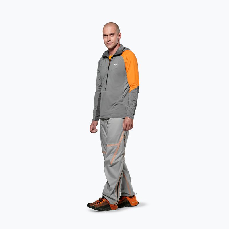 Мъжки суитчър за трекинг Salewa NXT Hyb 1/2 Zip Tee quiet shade 2