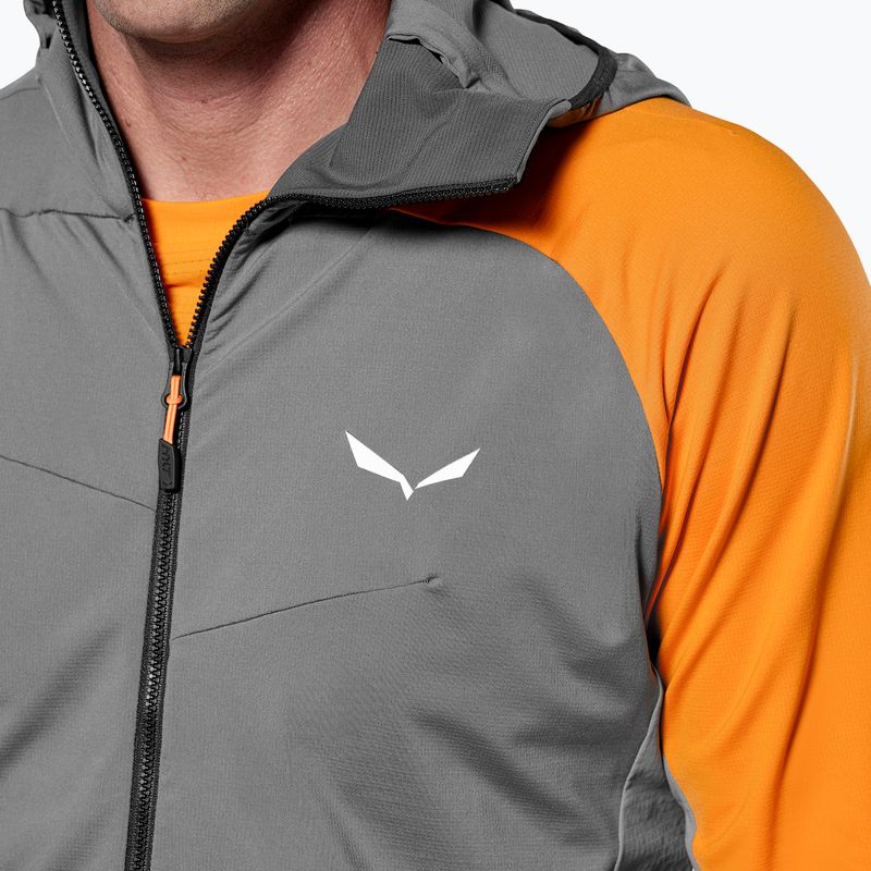 Мъжки суитчър за трекинг Salewa NXT Hyb 1/2 Zip Tee quiet shade 4