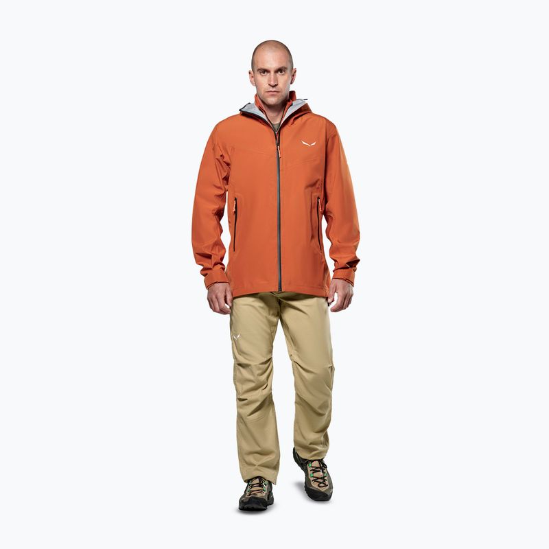 Мъжко софтшел яке Salewa Puez GTX 3L EPE bombay brown 2