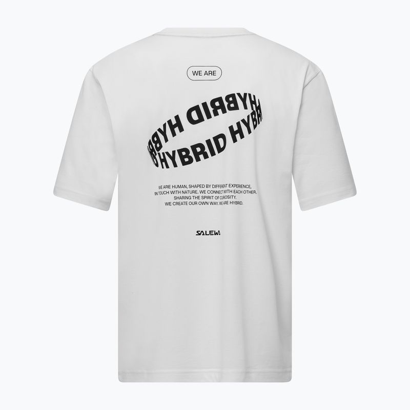 Мъжка тениска Salewa Eagle Hybrid Loose optical white 2