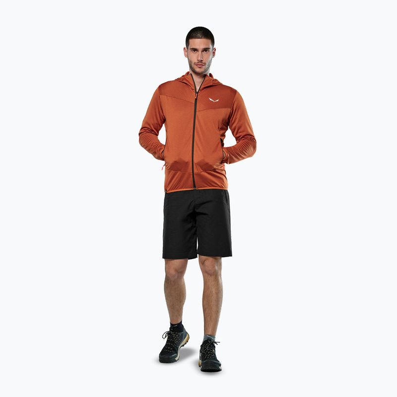 Мъжки трекинг суитшърт Salewa Puez Altavia PL HD bombay brown 2