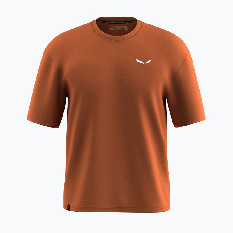 Мъжка тениска Salewa Eagle Sunset Loose bombay brown