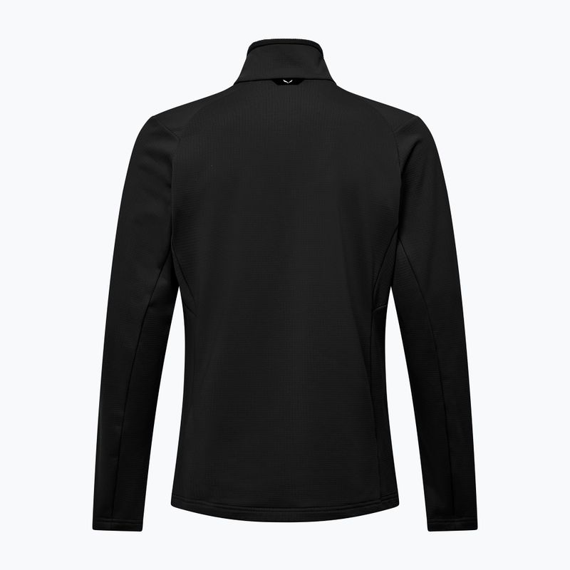 Мъжки суитшърт за трекинг Salewa Puez Cammio Polarlite Half Zip Black Out 7
