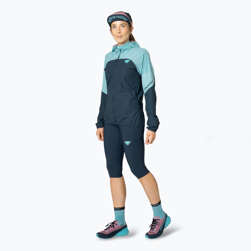Дамско яке за бягане DYNAFIT Alpine Wind в морско синьо 3