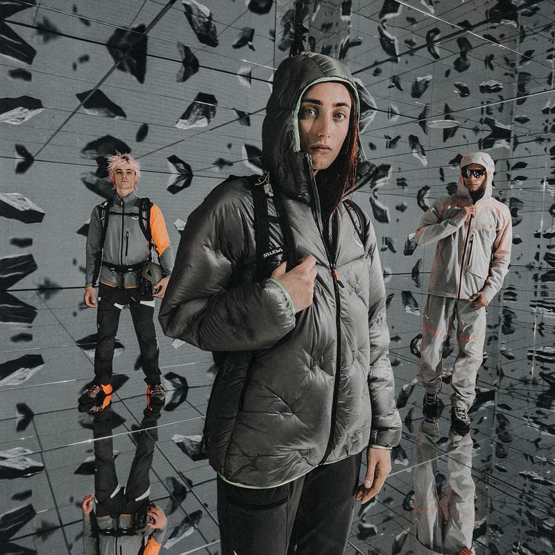 Дамско пухено яке Salewa Nxt Rds quiet shade 10