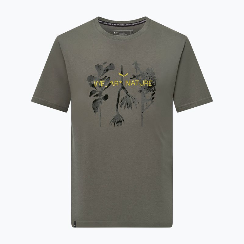Мъжка тениска Salewa Eagle Nature faded green