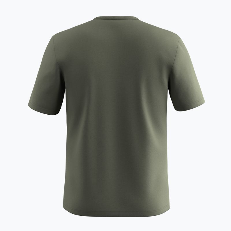 Мъжка тениска Salewa Eagle 3CIME в избледняло зелено 2