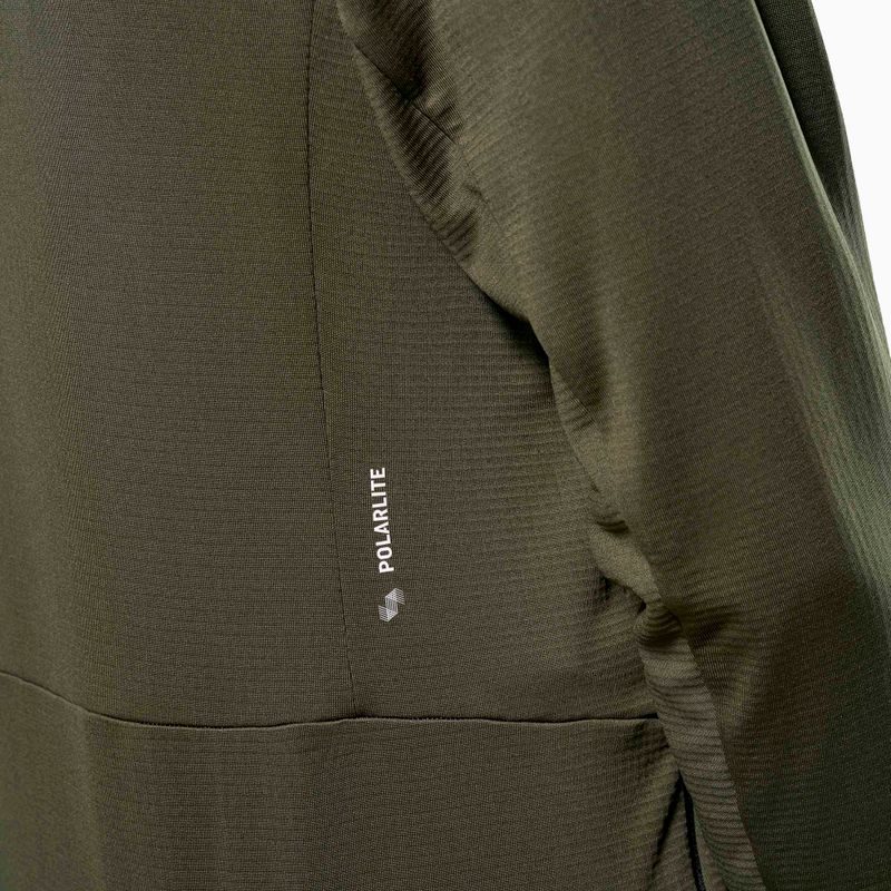 Мъжки суитшърт за трекинг Salewa Puez Cammio PL dark olive 6
