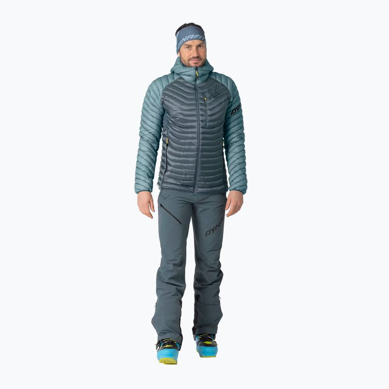 Мъжко пухено яке DYNAFIT Radical Down RDS Hooded smoke blue 2