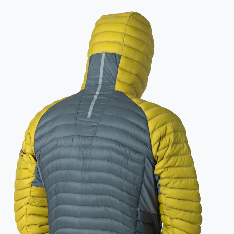 Мъжко пухено яке DYNAFIT Radical Down RDS Hooded golden lime 4