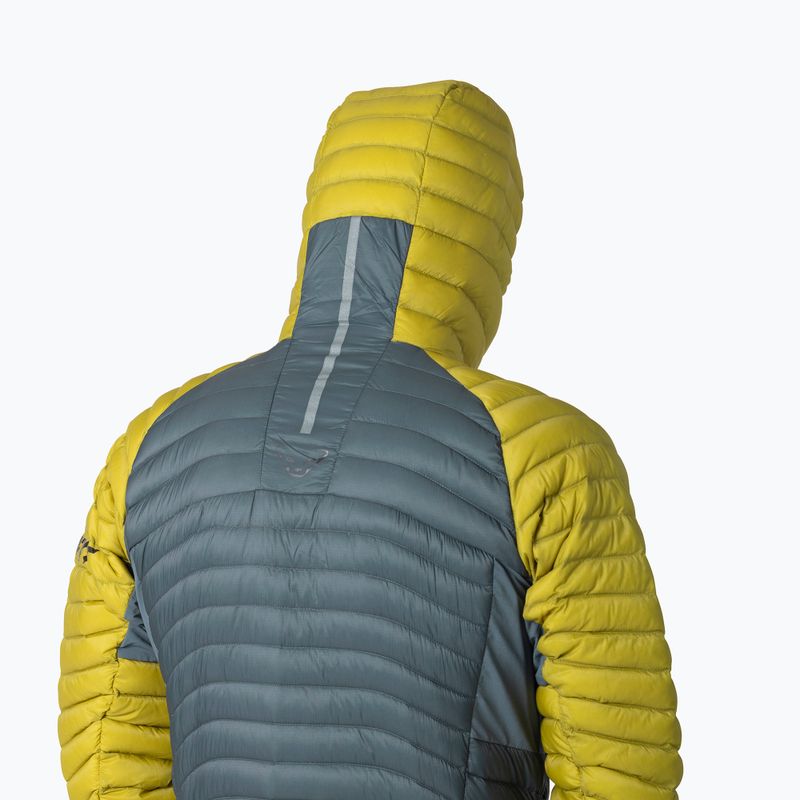 Мъжко пухено яке DYNAFIT Radical Down Hooded golden lime/0720 4