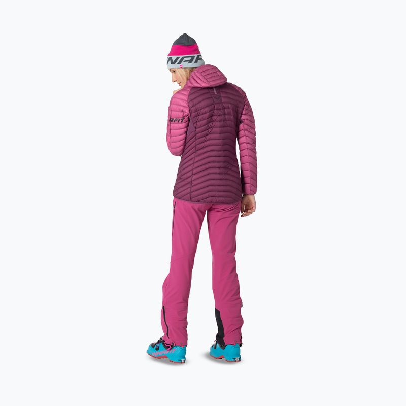 Дамско пухено яке DYNAFIT Radical Down Hooded magenta/6a70 3