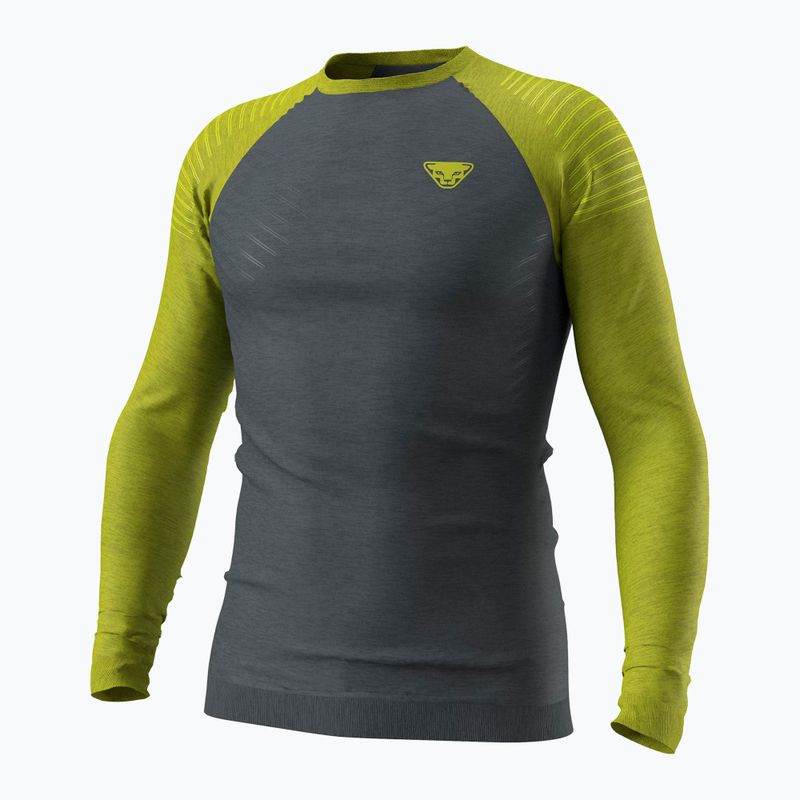 Мъжка термоактивна блуза DYNAFIT Tour Light Merino golden lime 4