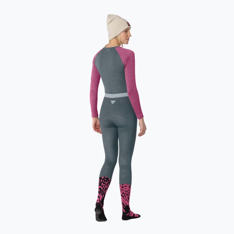 Дамска термоактивна блуза DYNAFIT Tour Light Merino magenta 3