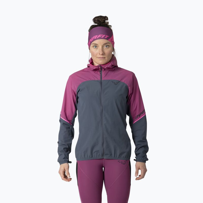 Дамско яке за бягане DYNAFIT Alpine Wind magenta