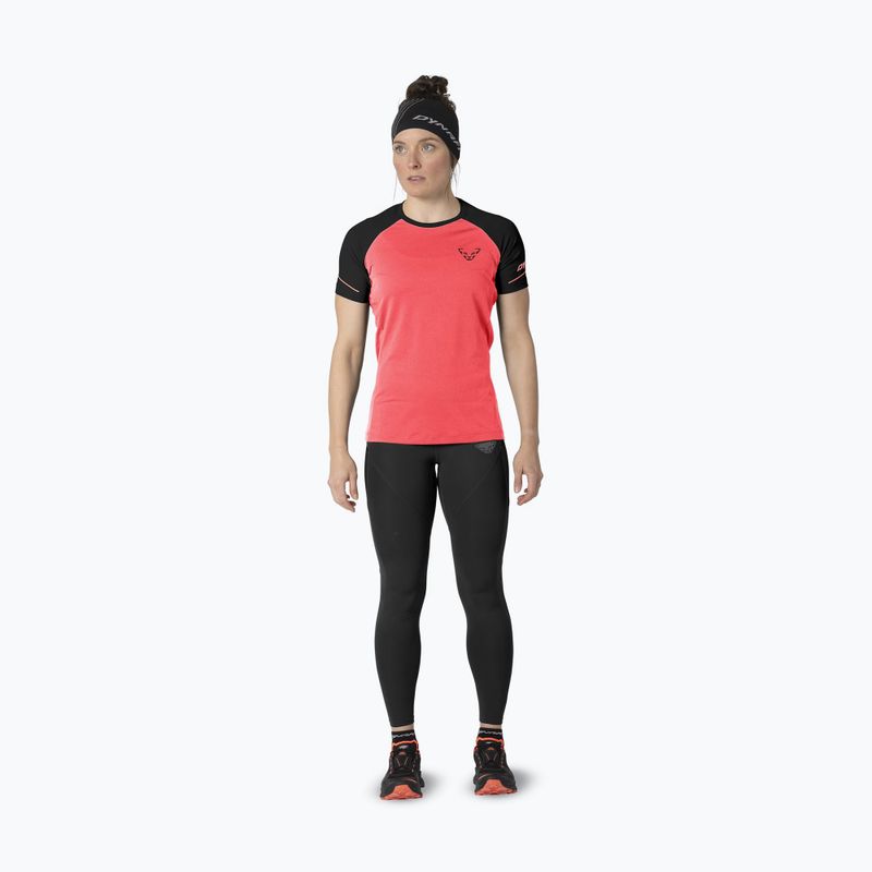 Дамска тениска за бягане DYNAFIT Alpine Pro ultra coral/0936 2