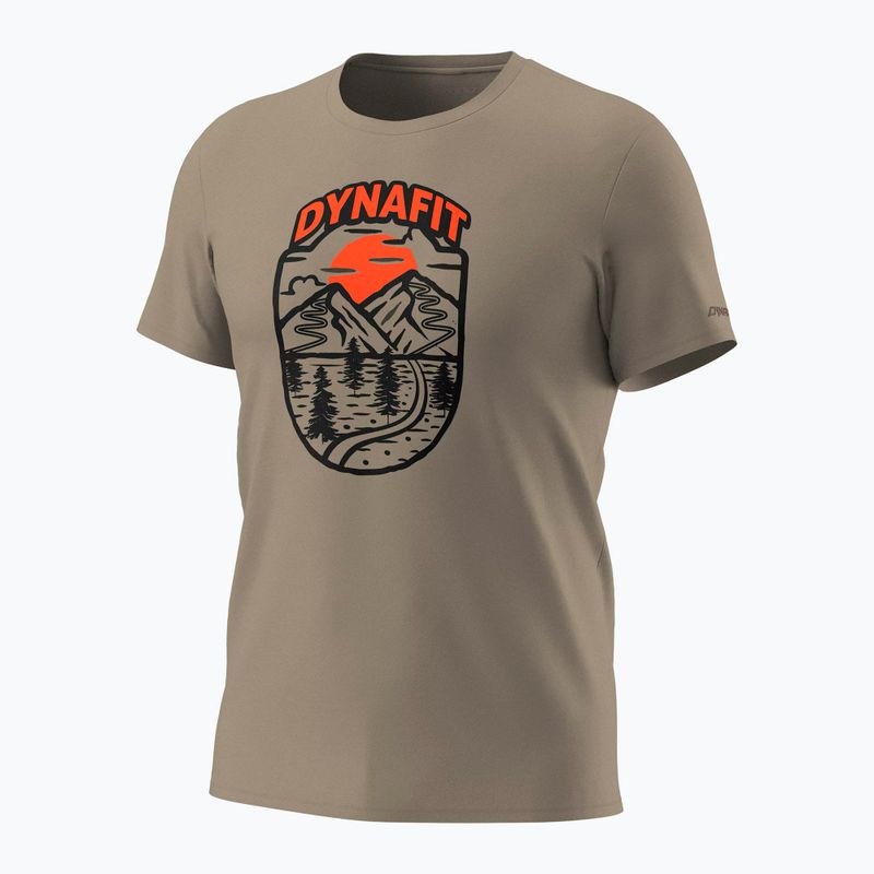 Мъжка тениска DYNAFIT Graphic CO fallen rock/horizon 4