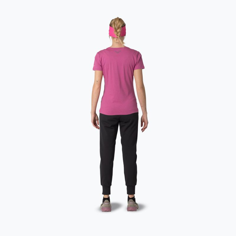 Дамска тениска DYNAFIT Graphic Co magenta/horizon 3