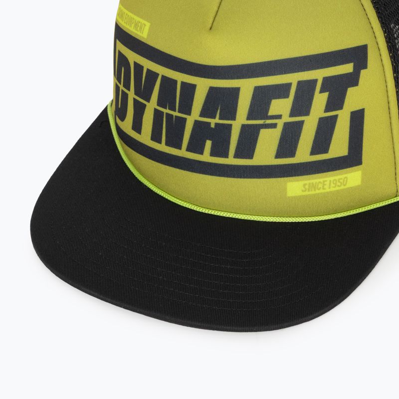 Шапка с козирка DYNAFIT Graphic Trucker golden lime/tabloid 3