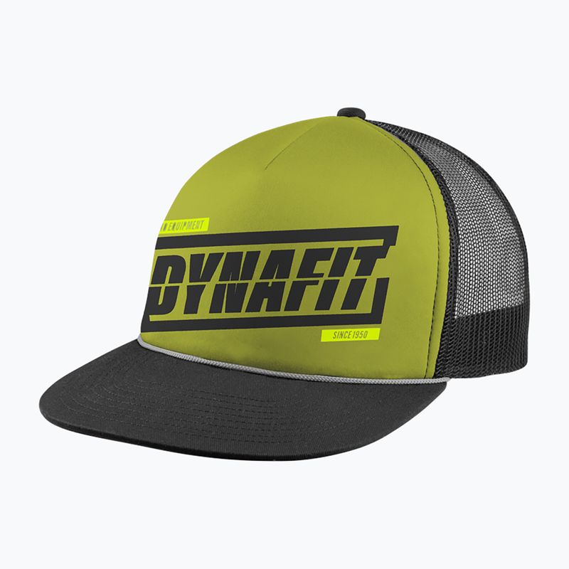 Шапка с козирка DYNAFIT Graphic Trucker golden lime/tabloid