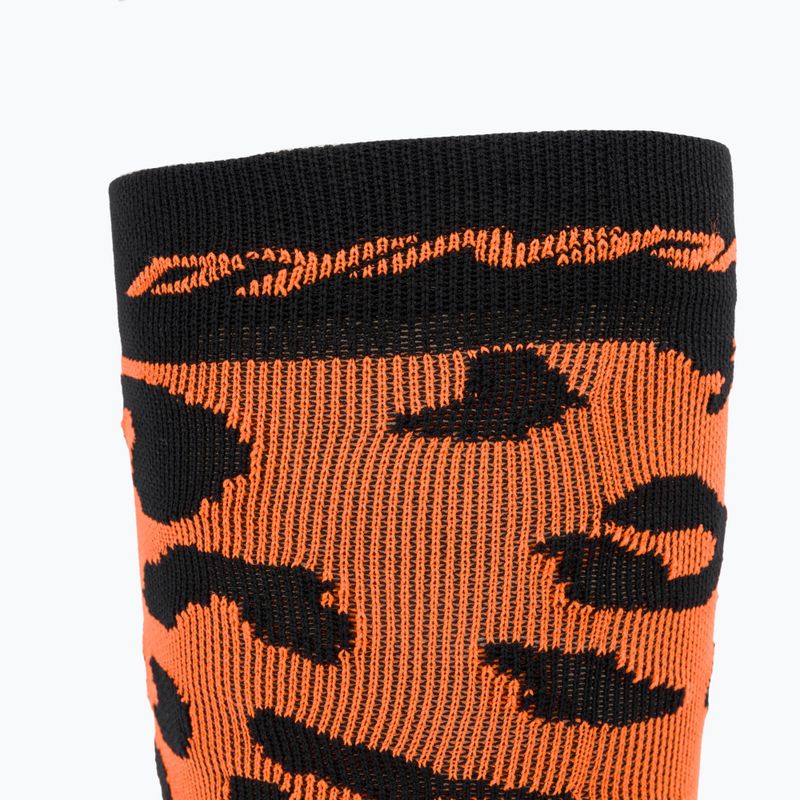 Дамски скиорски чорапи DYNAFIT FT Graphic ultra orange 4