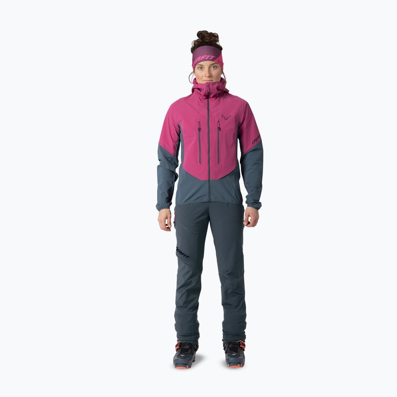 Дамско софтшел яке DYNAFIT Blacklight Softshell magenta/0720 2