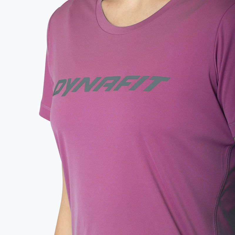 Дамска туристическа тениска DYNAFIT Traverse 2 magenta 4