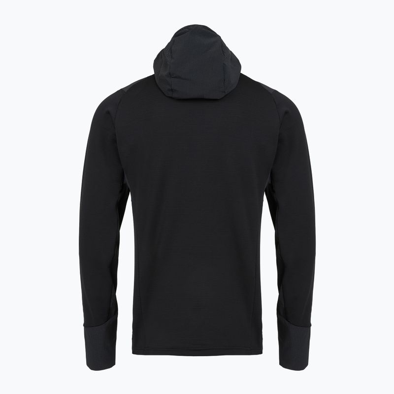 Мъжки суитшърт за трекинг Salewa Agner PL Hooded black out 2