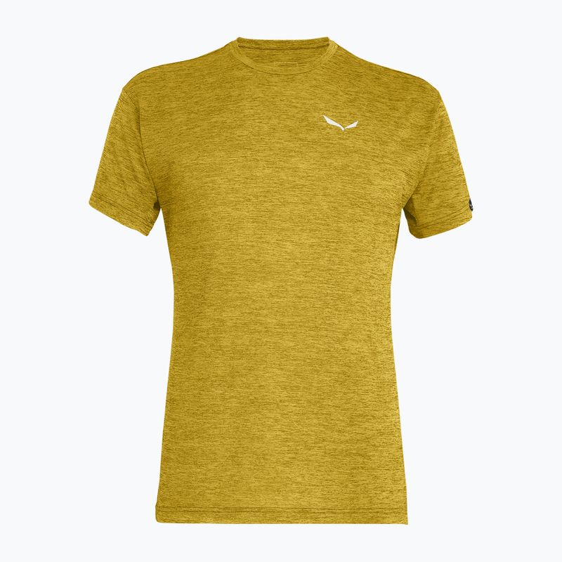 Мъжка тениска Salewa Puez Melange Dry olive melange