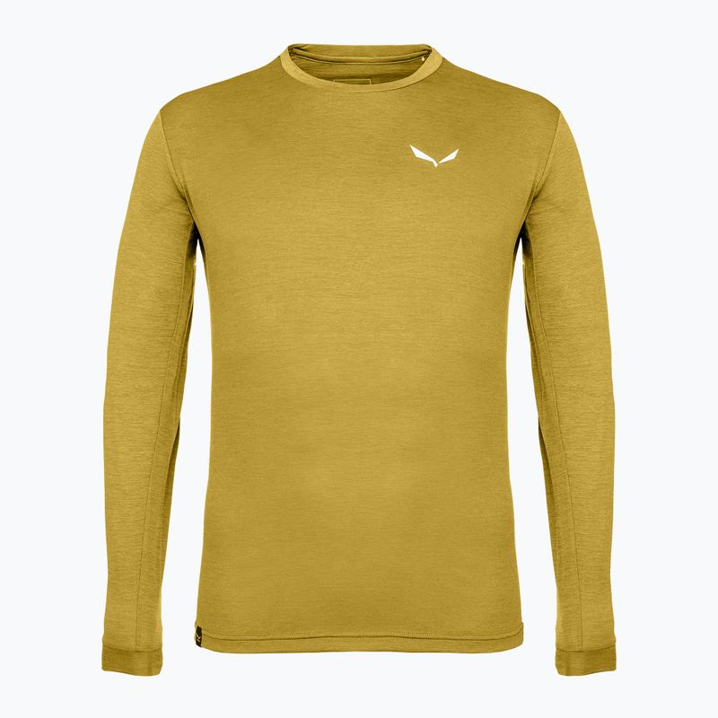 Мъжки лонгслив Salewa Puez Melange Dry olive oil melange