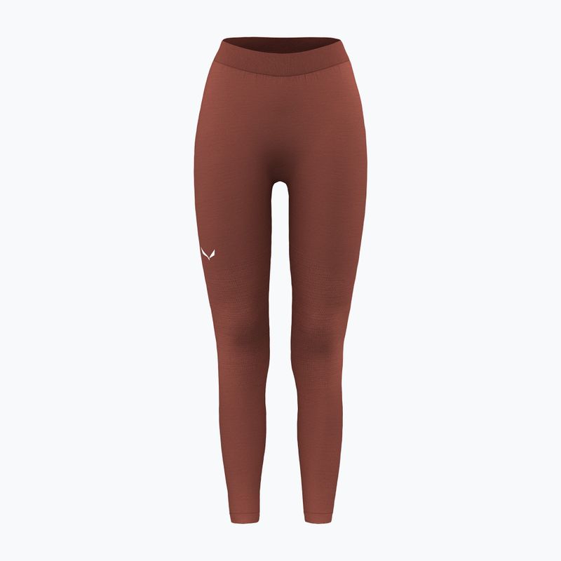 Дамски термоактивни панталони Salewa Zebru Medium Warm AMR etruscan red