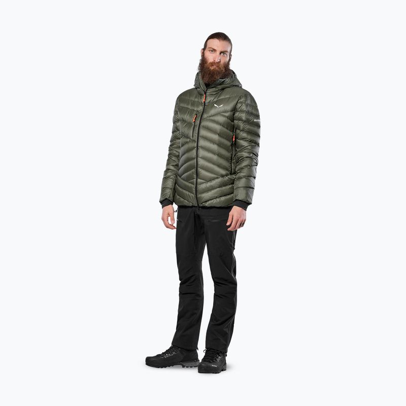 Мъжко пухено яке Salewa Ortles Med 3 Rds Dwn faded green 2