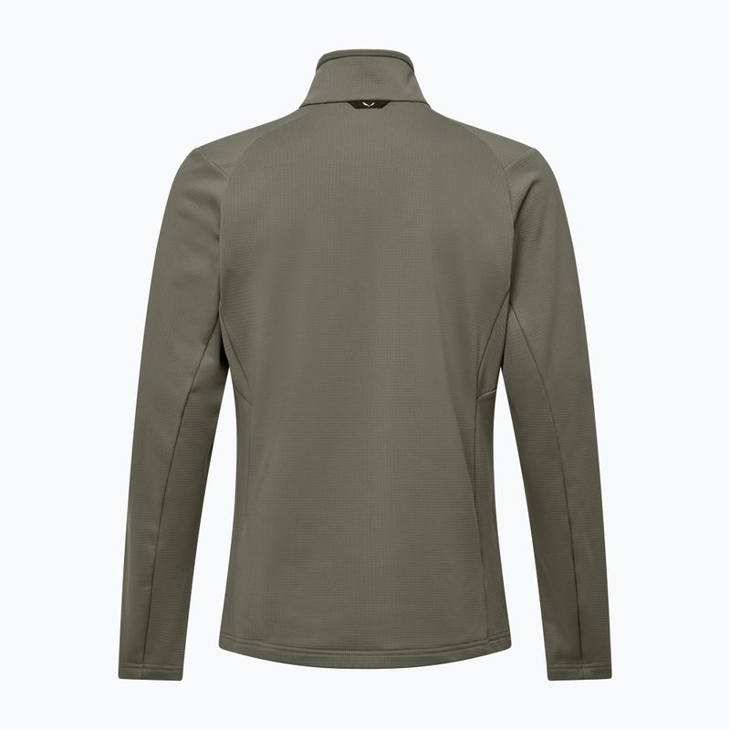 Мъжки суитшърт за трекинг Salewa Puez Cammio Polarlite Half Zip Faded Green 2