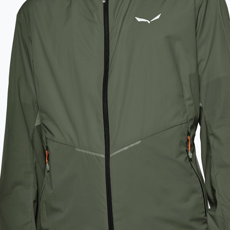 Мъжко яке против вятър Salewa Pedroc Wind Hood faded green 4