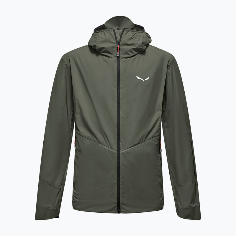 Мъжко яке против вятър Salewa Pedroc Wind Hood faded green 8