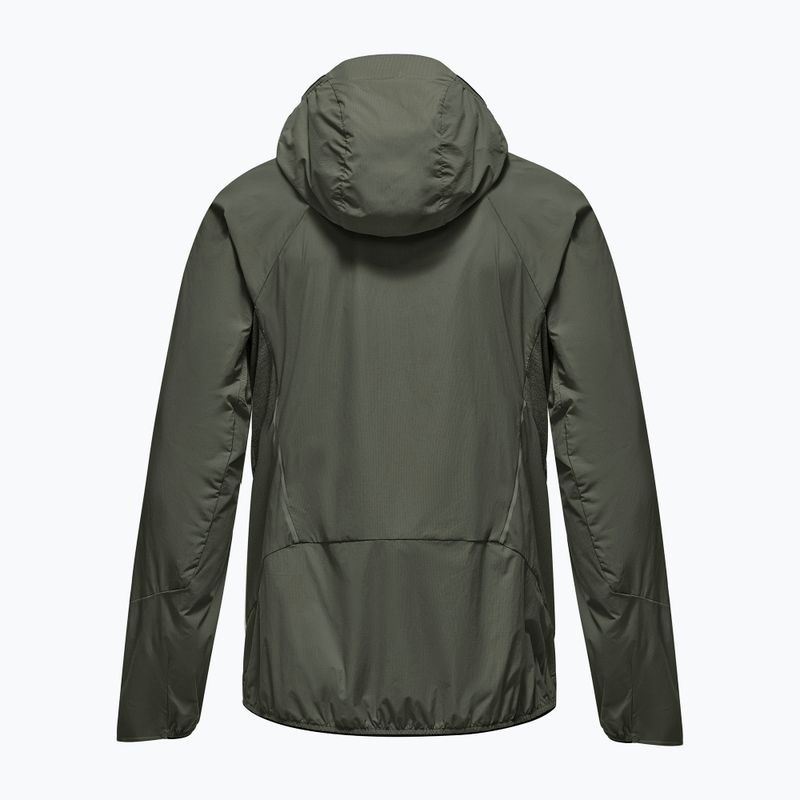Мъжко яке против вятър Salewa Pedroc Wind Hood faded green 9