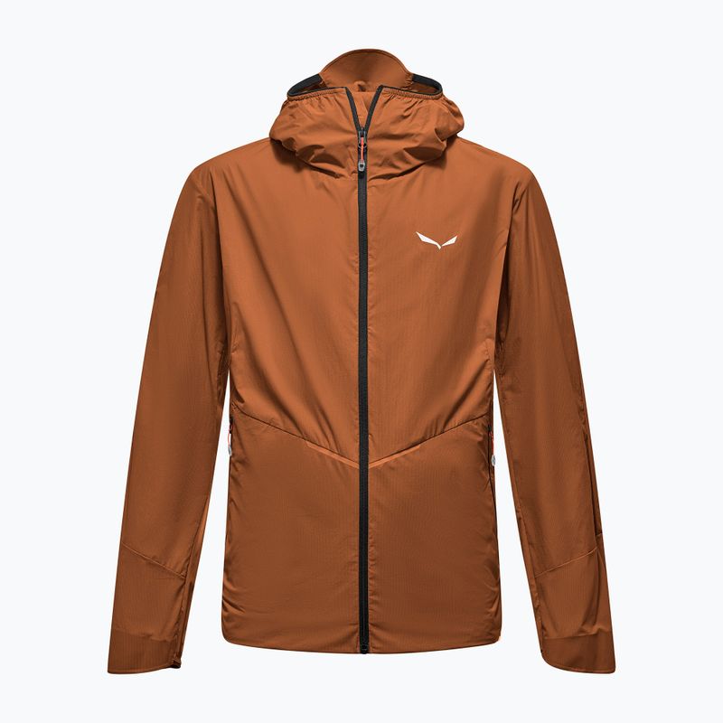 Мъжко ветроустойчиво яке Salewa Pedroc Wind Hood bombay brown 8