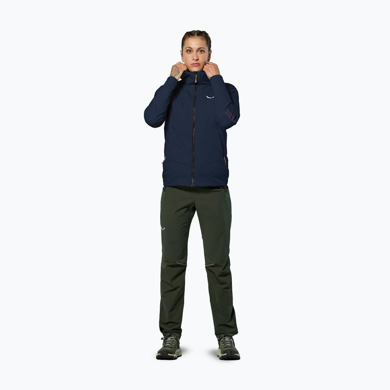 Дамско хибридно яке Salewa Pedroc Tirol Wool Air Hybrid navy blazer 2