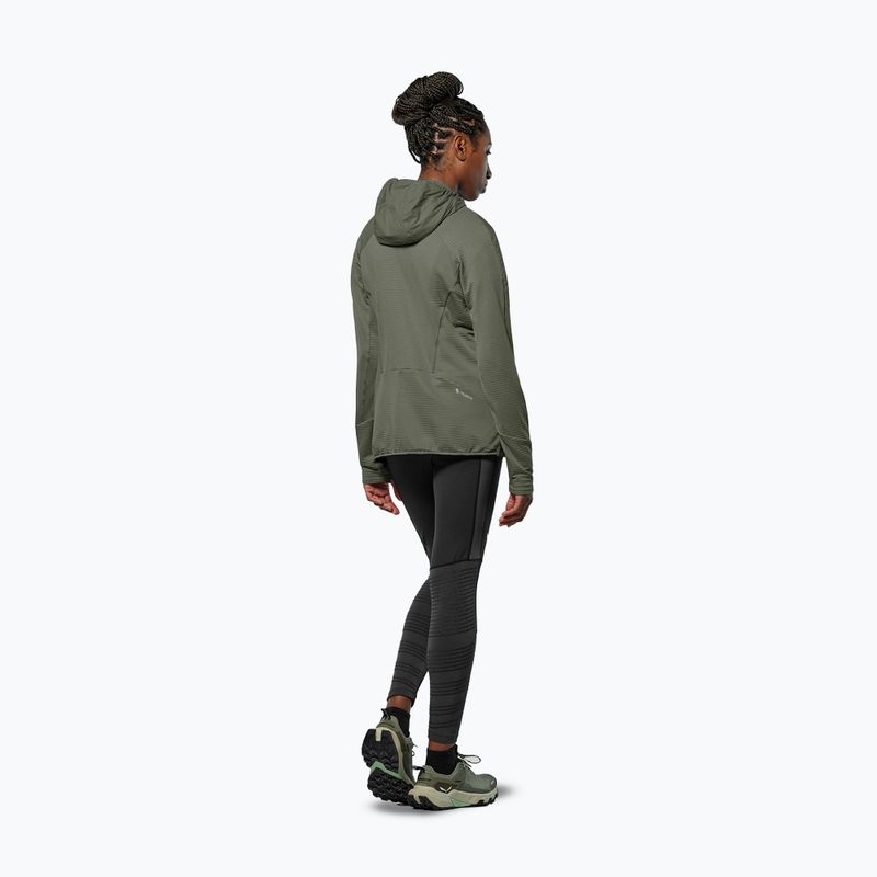 Дамско яке против вятър Salewa Pedroc Polarlite Wind Hood faded green 3