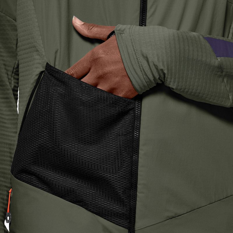 Дамско яке против вятър Salewa Pedroc Polarlite Wind Hood faded green 4